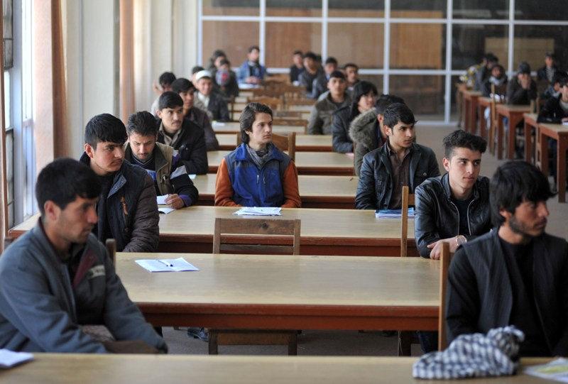 Thousands sit university entrance exam in Kabul