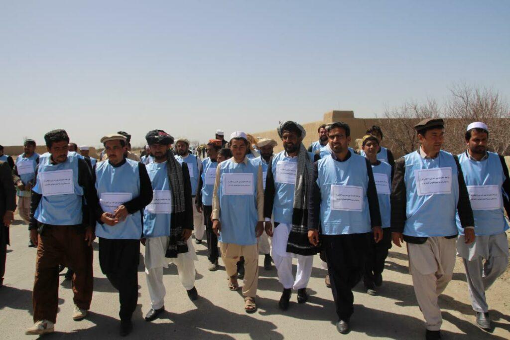 مټاخان ولسوالۍ کې ښوونځيو ته د ماشومانو د جلب او جذب کمپاين ترسره شو