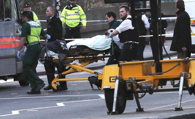 4 killed, 20 hurt in London terrorist attack