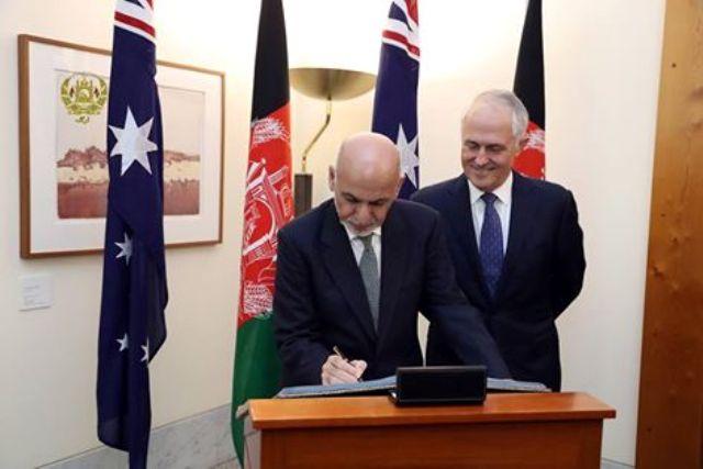 Afghanistan, Australia sign $320m development pact