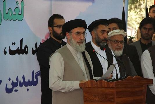 Hekmatyar once again asks Taliban to renounce violence