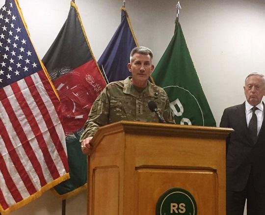 Nicholson sees signs of disagreements within Taliban