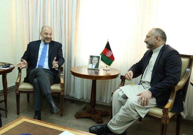 فرانسه و اوکراین بر ادامۀ همکاری با نیروهای امنیتی افغان تاکید کرد