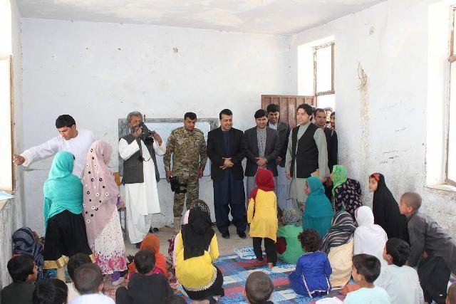 په ارغنداب کې د یوې لېسې د ودانۍ جوړولو چارې پیل شوې