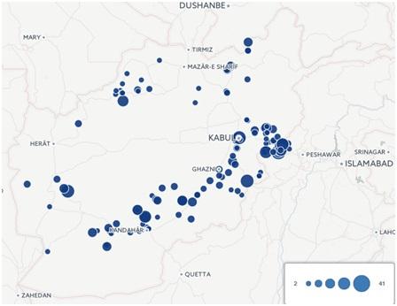در افغانستان دربرج گذشته ١٦٠٠ تن کشته و زخمى شده اند