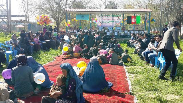 جشن “مهرورزى براى اطفال روى جاده” در جوزجان برگزارشد