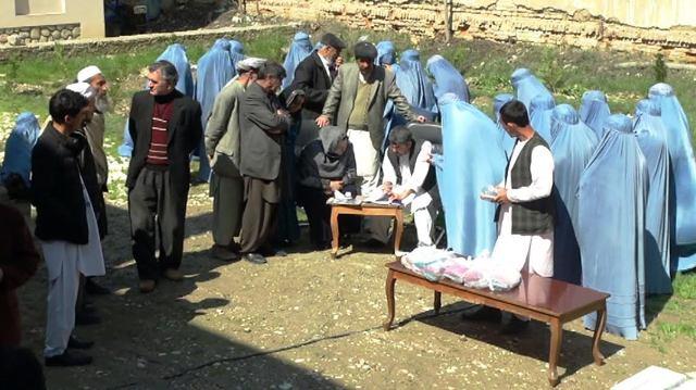 براى  پنجصد زن در فارياب تخم اصلاح شده سبزيجات توزيع گرديد