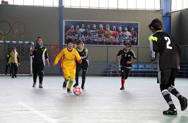 تيم استقلال، قهرمان تورنمنت فوتسال بانوان کابل شد