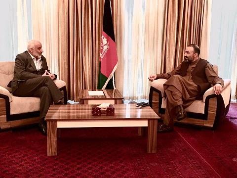 عطا محمد نور و ستانکزی رییس امنیت ملی،کابل
