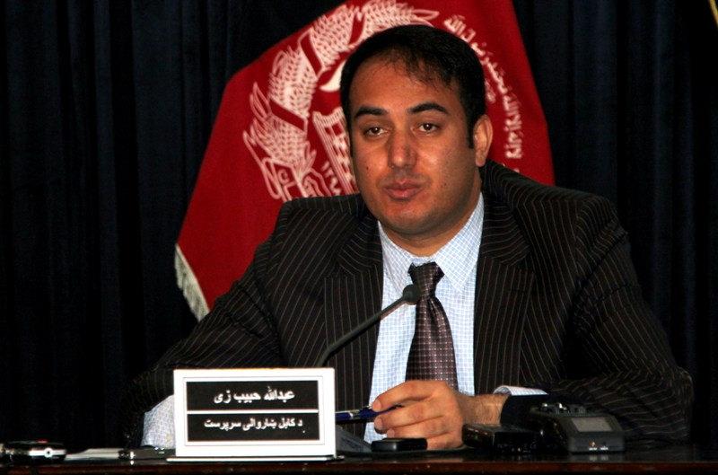 Abdullah Habibzai acting moyar of Kabul