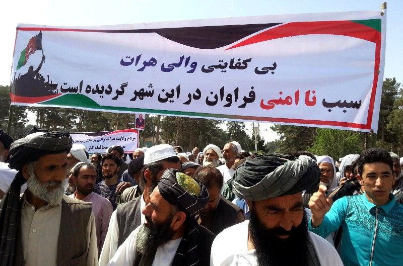 Protest in Herat