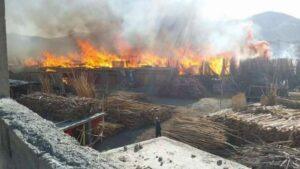 700 carpentry shops gutted in Takhar blaze