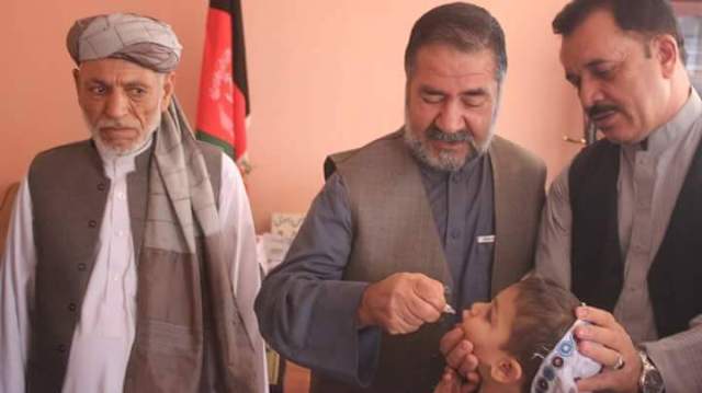 Polio vaccination campaign launched in Farah