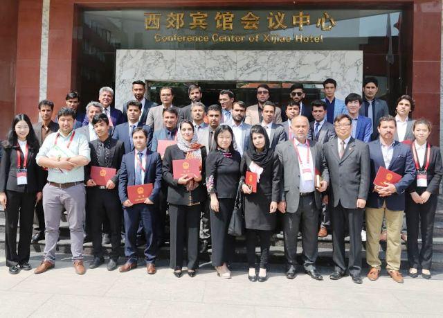Afghan journalists complete training course in China