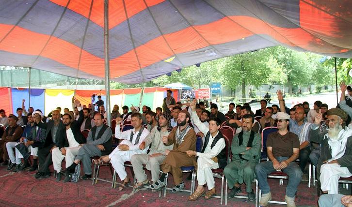 MPs call for protest tents to be removed from Kabul City