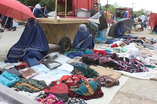 Female vendors’ business faces stagnation in Jawzjan