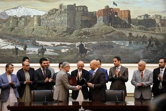 قرارداد ساخت ماسترپلان مجمتع اداری دولتی کابل با یک شرکت خارجی امضا شد
