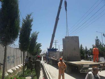 Drive to remove road barricades launched in Kabul
