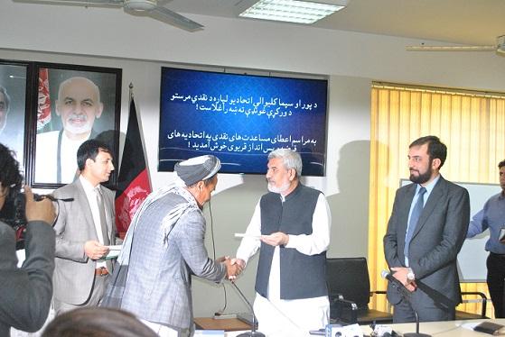 نصیر احمد درانی وزیر احیا و انکشاف دهات،کابل