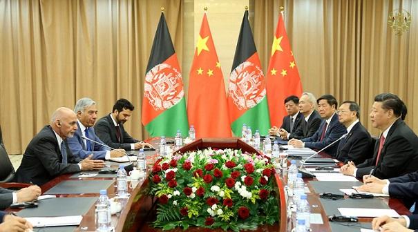 Ghani, Xi vow cooperation on B&R Initiative