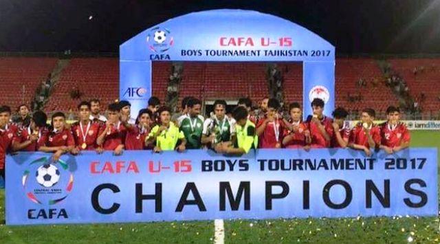 Afghanistan win five-nation football tournament