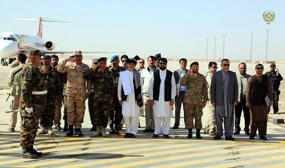 President in Helmand to evaluate security situation
