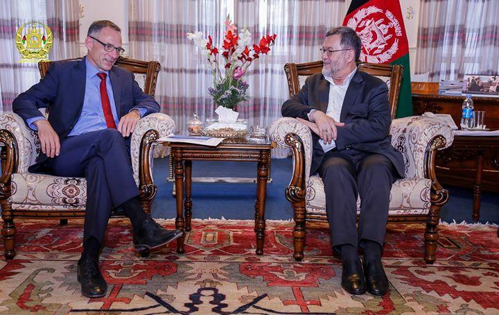 NATO stresses political solution to Afghan conflict