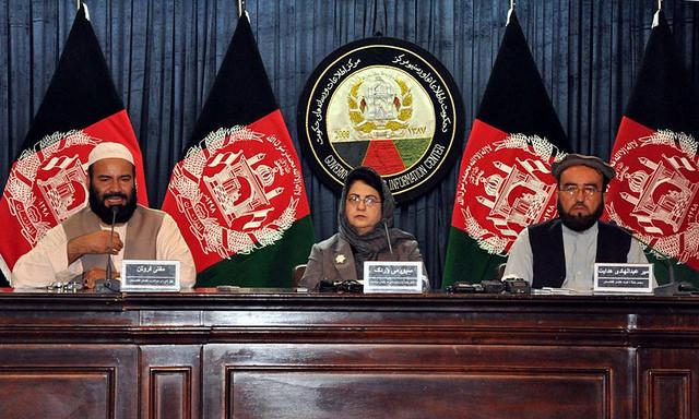 Joint Press Conference, Kabul