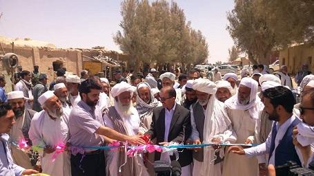 کار احداث يک شبکه آبرسانى سولرى در چخانسورى آغاز شد