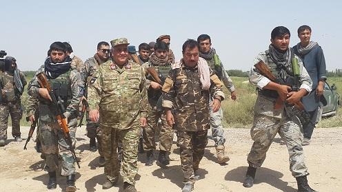 بابه جان:٣٠ مخالف مسلح در ولسوالى آقچه کشته شدند