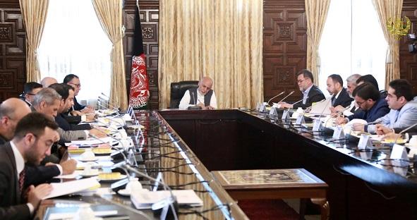 جلسه شورای عالی اراضی و آب،کابل