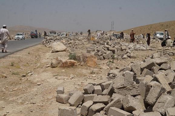 Achin homes still in rubble, say residents