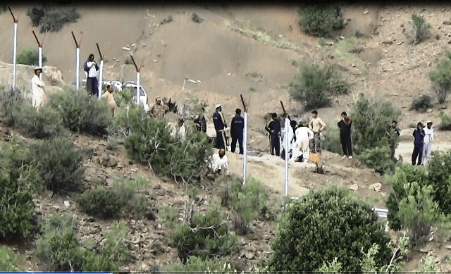 Pakistani troops create military facilities in Barmal