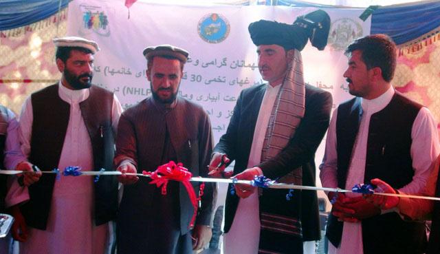 Agriculture projects worth 41m afs launched in Paktia
