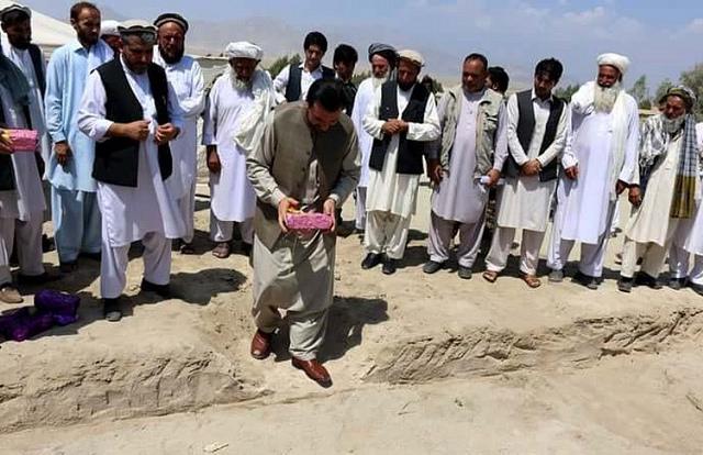 Foundation Stone Laying Ceremony in Laghman