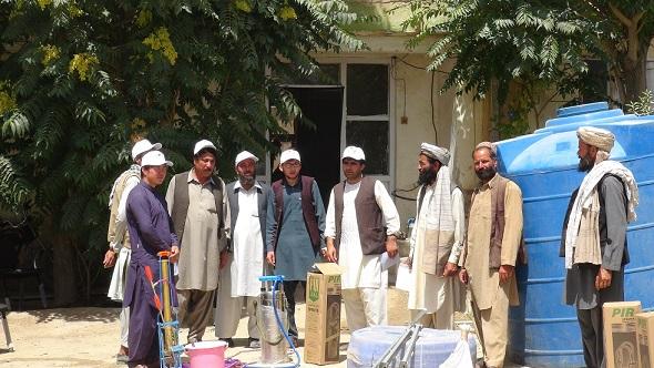Ghazni farmers receive agriculture equipment