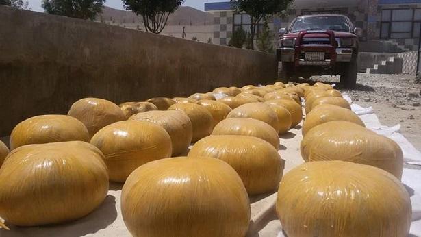 332kg of hashish seized in Nangarhar