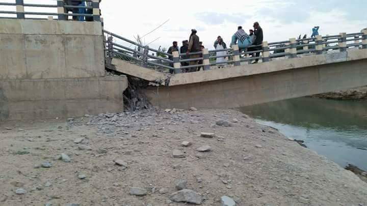 Bridge connecting five Herat districts in dilapidated condition