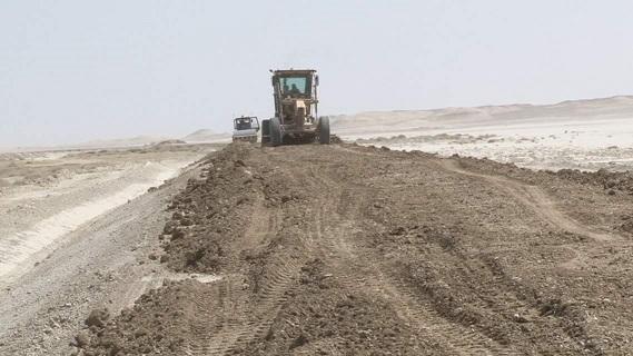 42km of roads being constructed in Nimroz