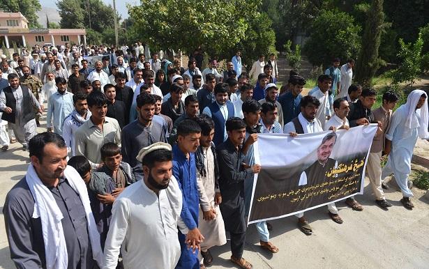 Jalalabad rally denounces civilian deaths in US airstrike
