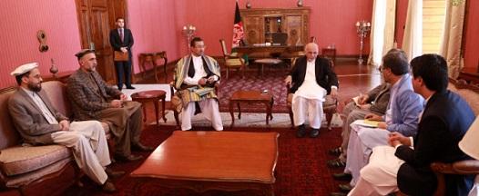 Ghani consults WJ admin board on ‘important’ issues