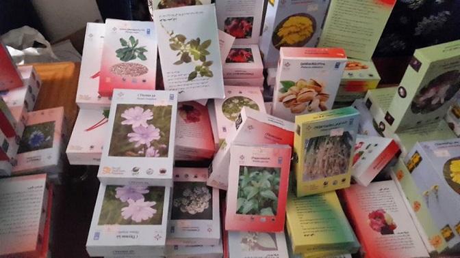 Green economy: 40 plants displayed in Badakhshan