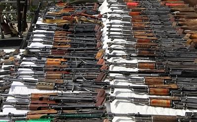 Huge weapons depot discovered in Khost
