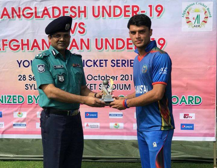 Afghanistan U-19 beat Bangladesh to level ODI series