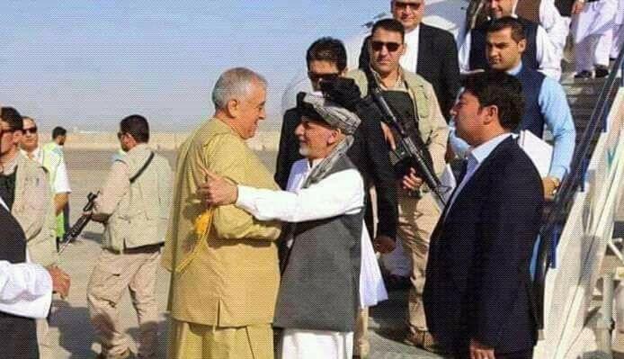 Ghani in Kandahar to take delivery of Black Hawk helicopters