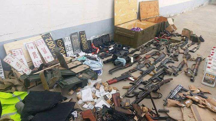 Taliban weapons depot seized in Logar raid