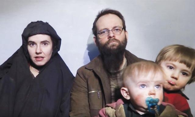 Pakistan recovers kidnapped Canadian-American family