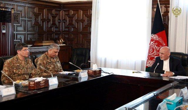 Ghani, Gen. Bajwa discuss peace process, Covid-19 in telephonic talks
