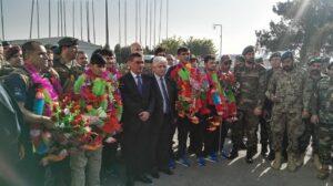 Afghan team returns with medals from Invictus Games