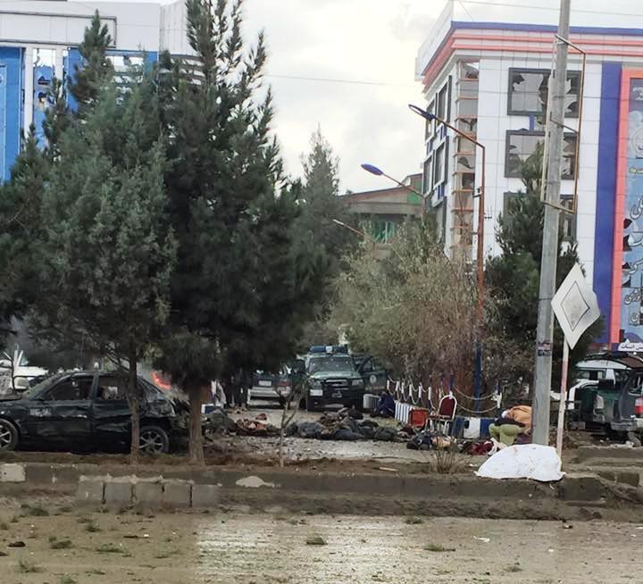 Policemen among 14 killed in Kabul car-bombing